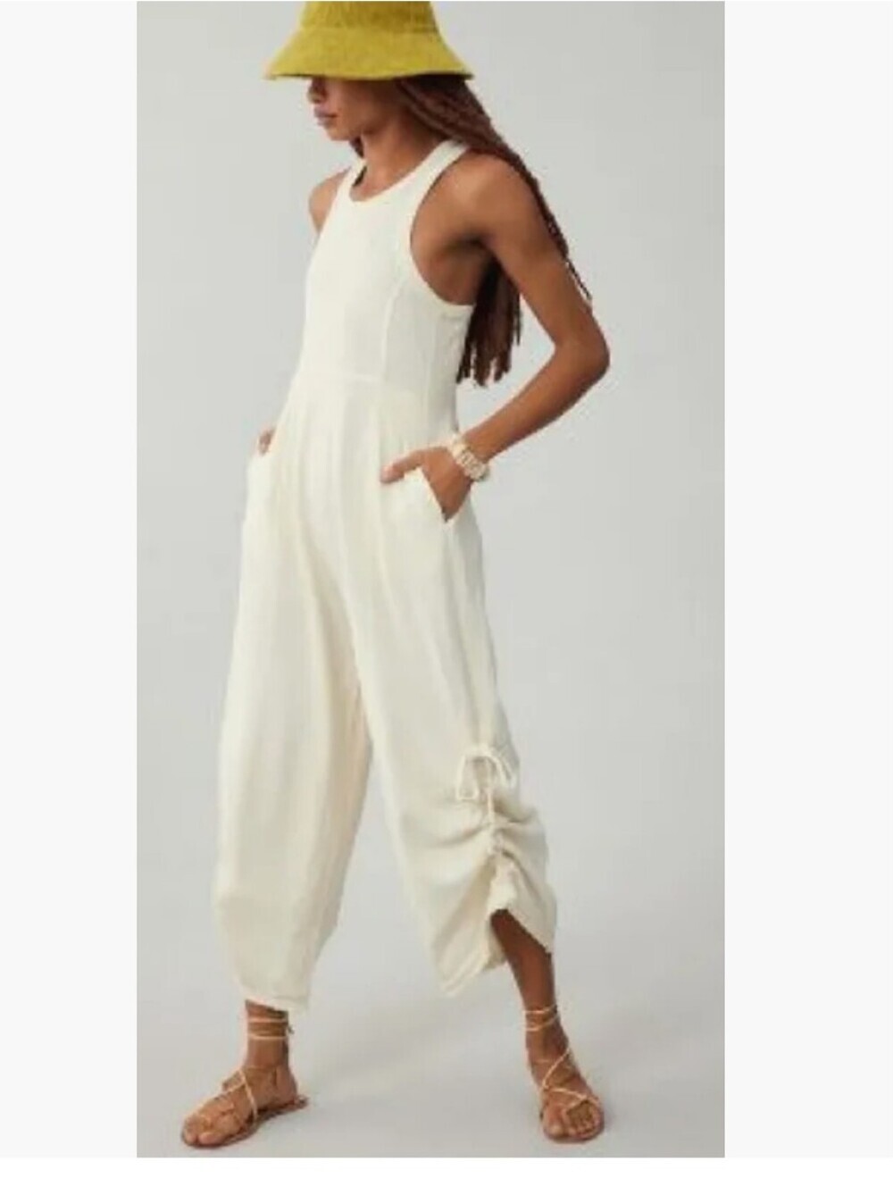 NWT ANTHROPOLOGIE Daily Practice Horizon Wide-Leg Knit Jumpsuit-SIZE 2X